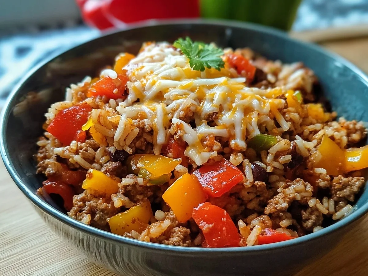 High Protein Unstuffed Peppers: Easy One-Pan Meal Prep - Image 2