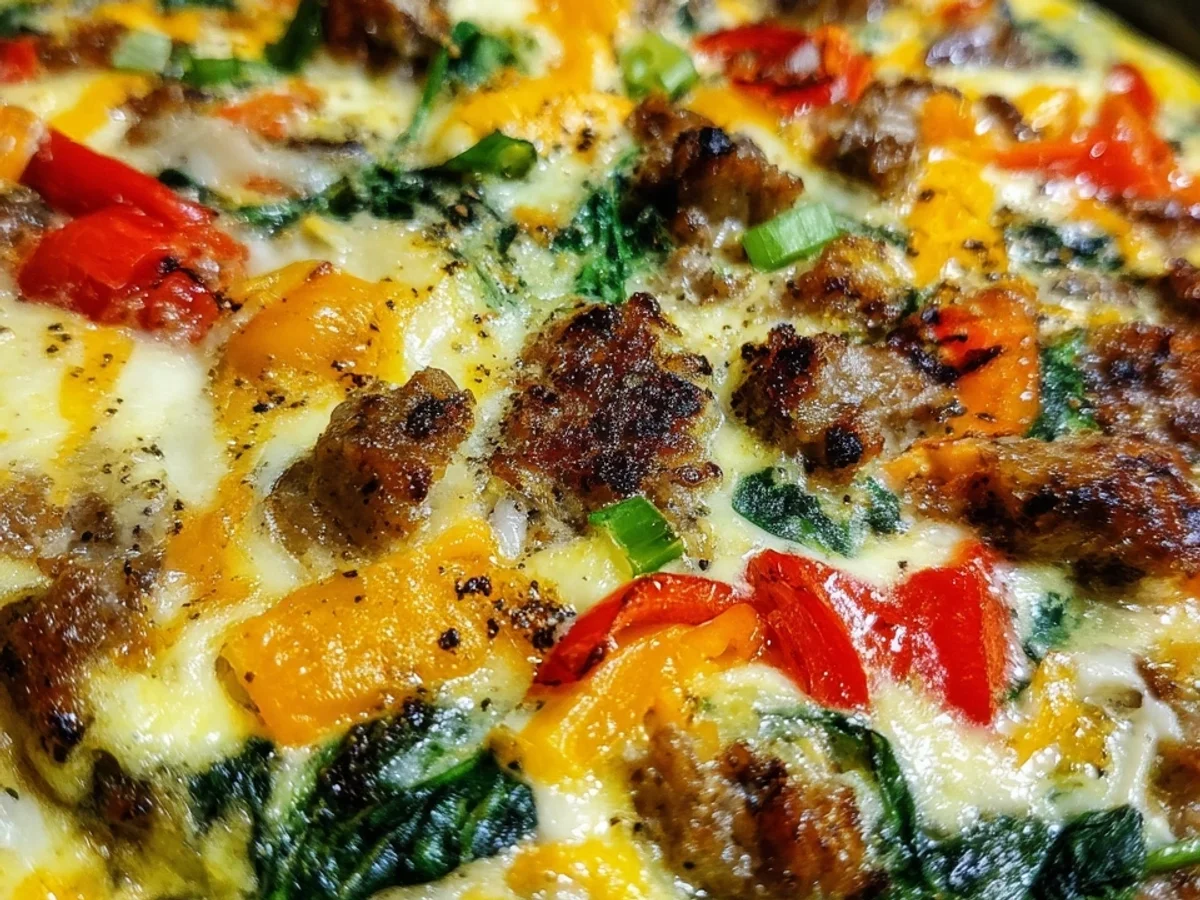 Keto Breakfast Bake: Easy Low Carb Morning Meal - Image 1