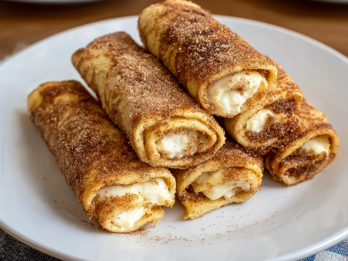 Keto Cinnamon Cream Cheese Roll-Ups: Easy Low-Carb - Image 1