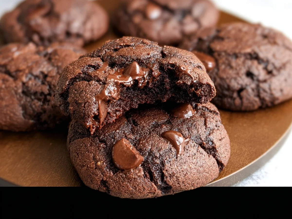 Keto Flourless Fudge Cookies: Easy Chocolate Treat - Image 1