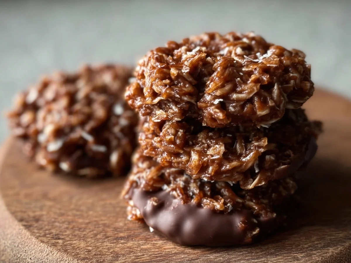 Keto No-Bake Cookies: Quick Low-Carb Treat - Image 1