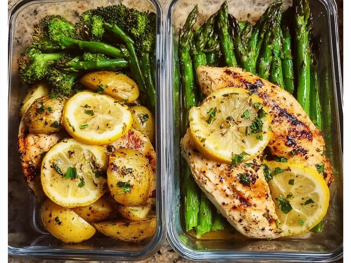 Lemon Garlic Chicken Meal Prep: High Protein, Easy - Image 2