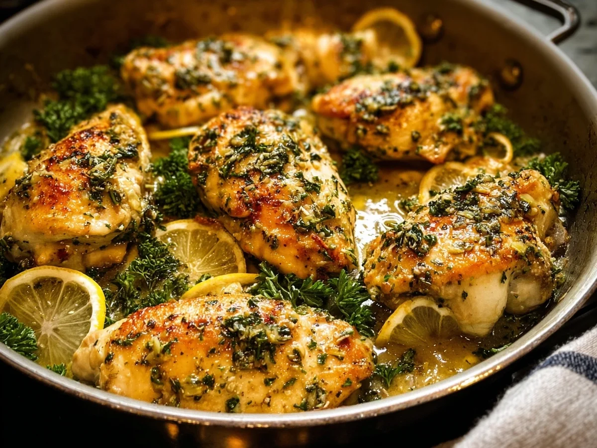 Lemon Garlic Chicken Skillet: 20-Minute Dinner - Image 2