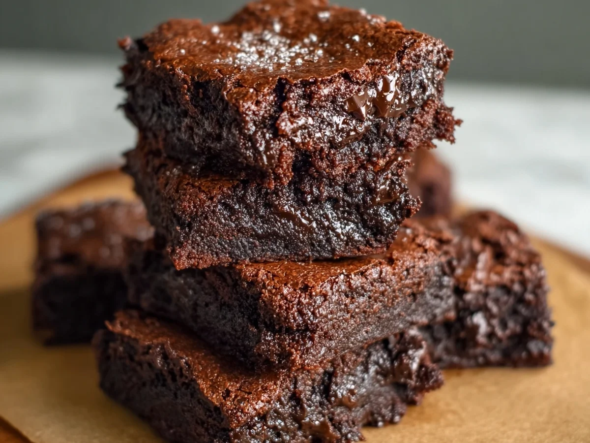 Low Calorie Greek Yogurt Brownies: Healthy Chocolate Treat - Image 1