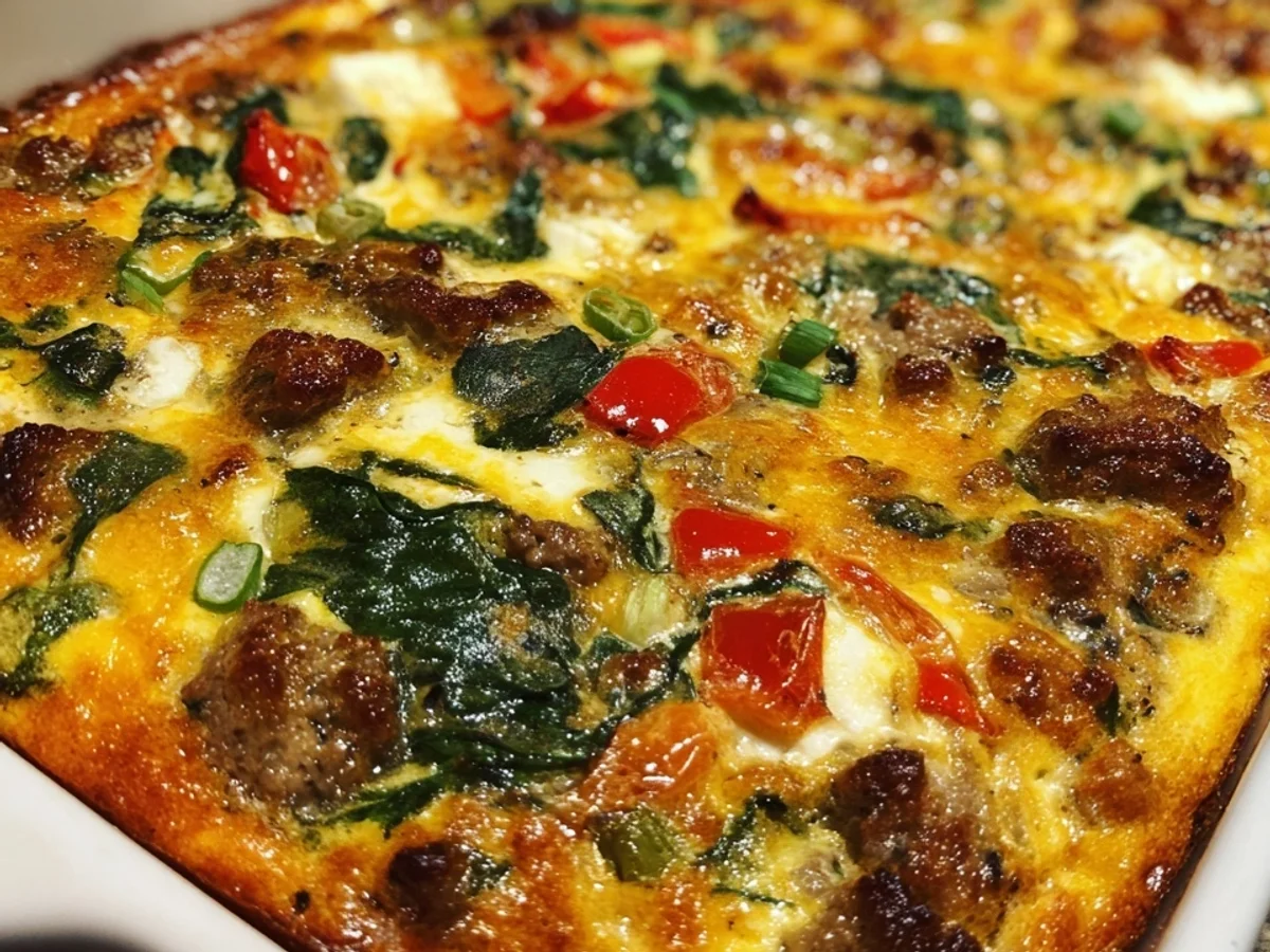 Low Carb Keto Breakfast Casserole - Image 2