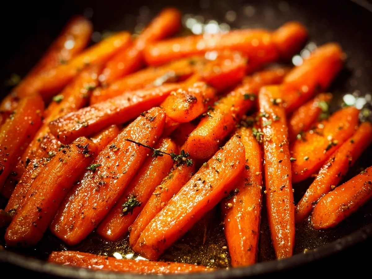 Maple Glazed Carrots: Sweet & Savory Side Dish - Image 1