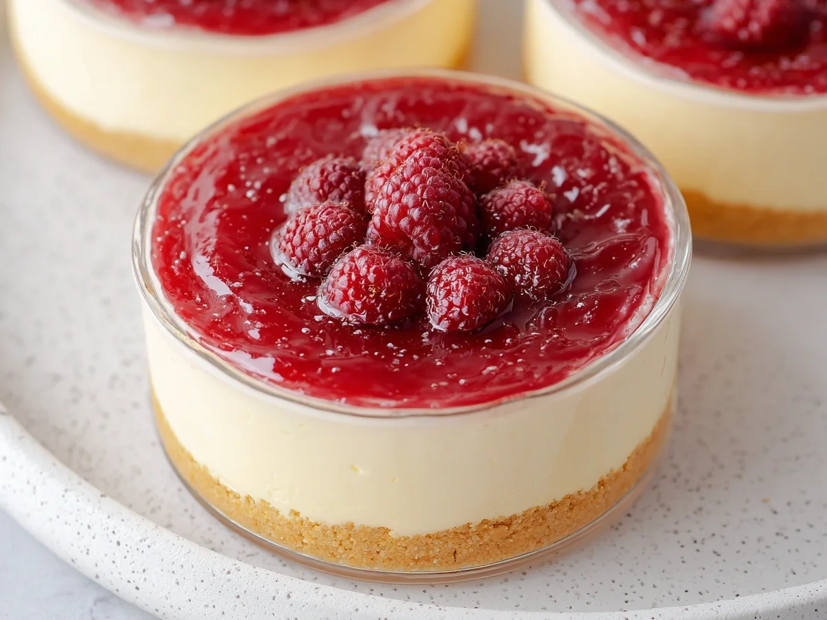 No-Bake Greek Yogurt Jello Cheesecake Recipe - Image 1