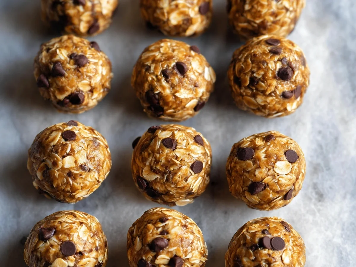 No-Bake Peanut Butter Energy Bites - Easy 4-Ingredient Snack - Image 2