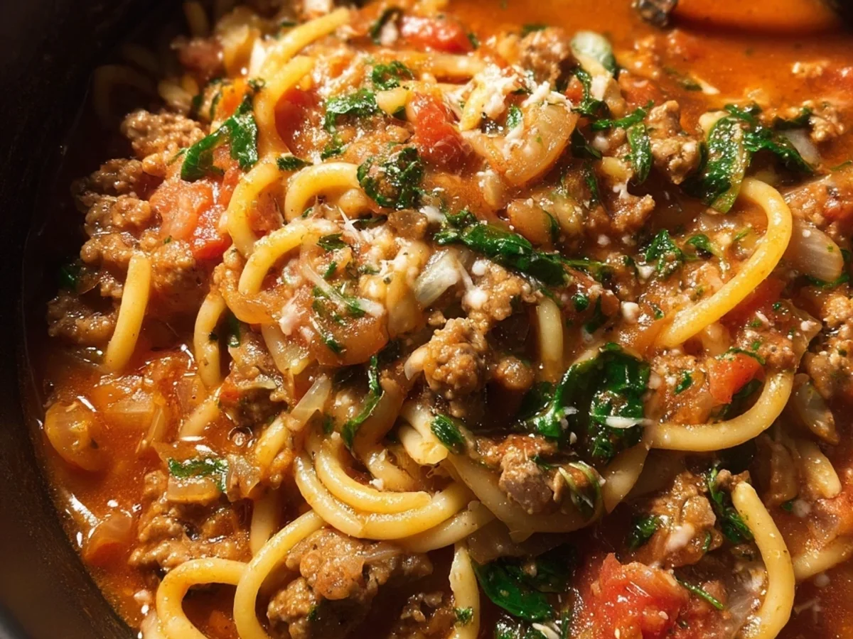 One-Pot Beef Sausage Pasta: Quick & Easy Dinner - Image 2
