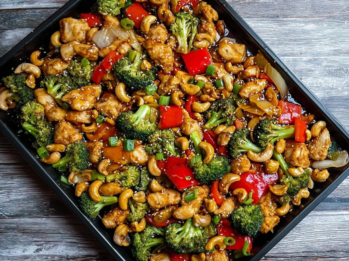Protein-Packed Sheet Pan Cashew Chicken - Image 2