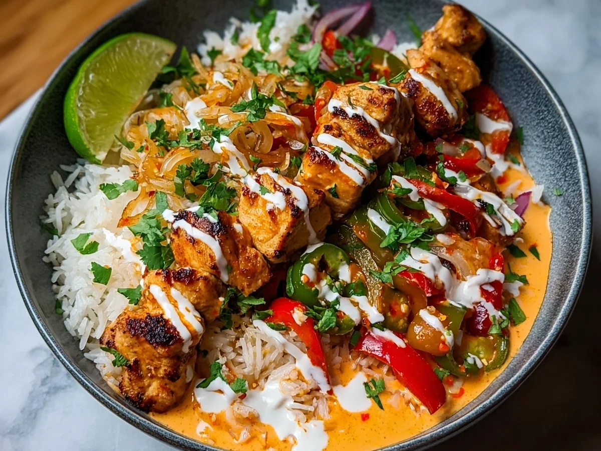Protein-Packed Sweet Chili Chicken Bowl with Coconut Lime - Image 1
