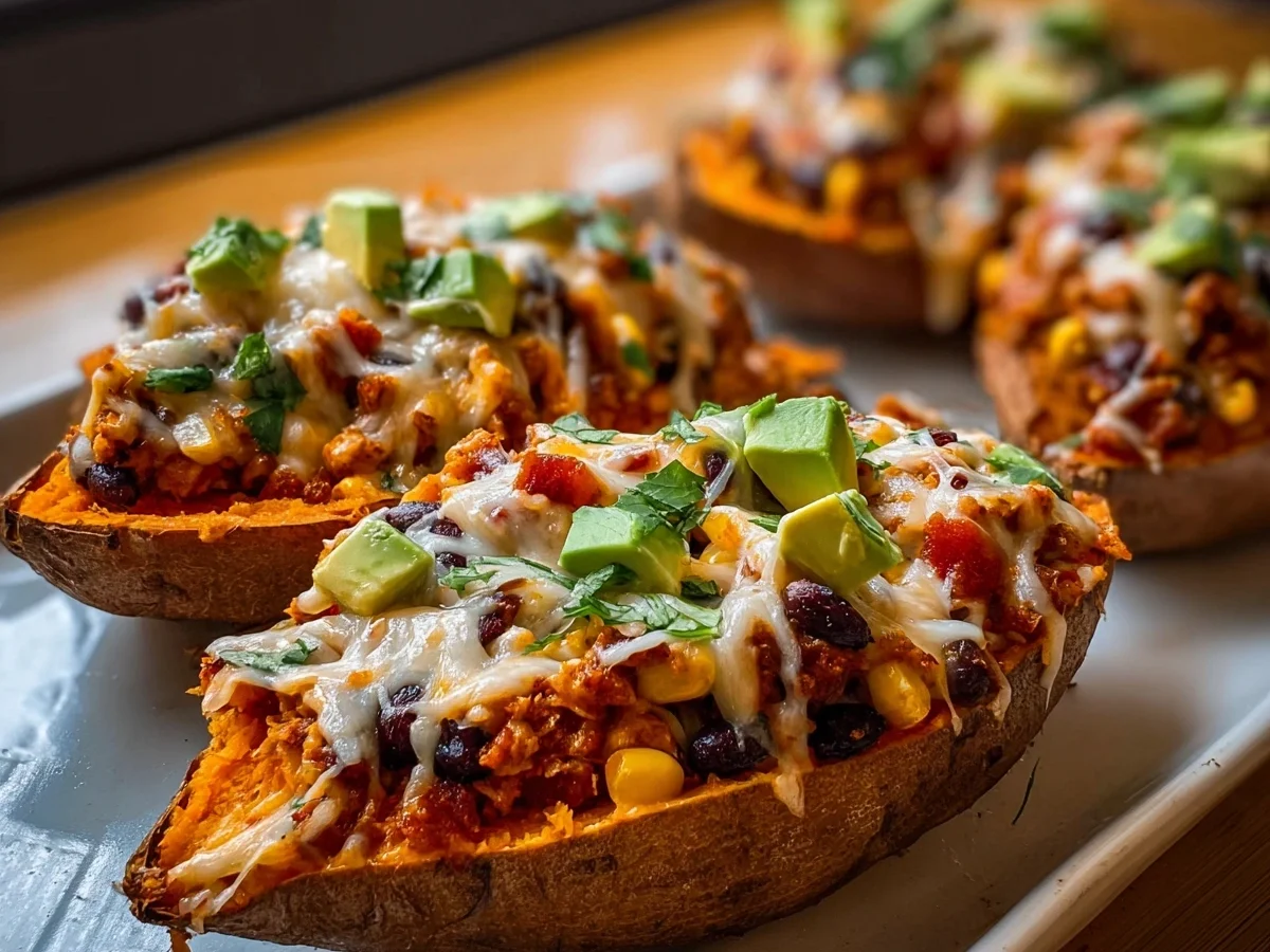 Protein Sweet Potato Boats: Hearty Weeknight Meal - Image 1