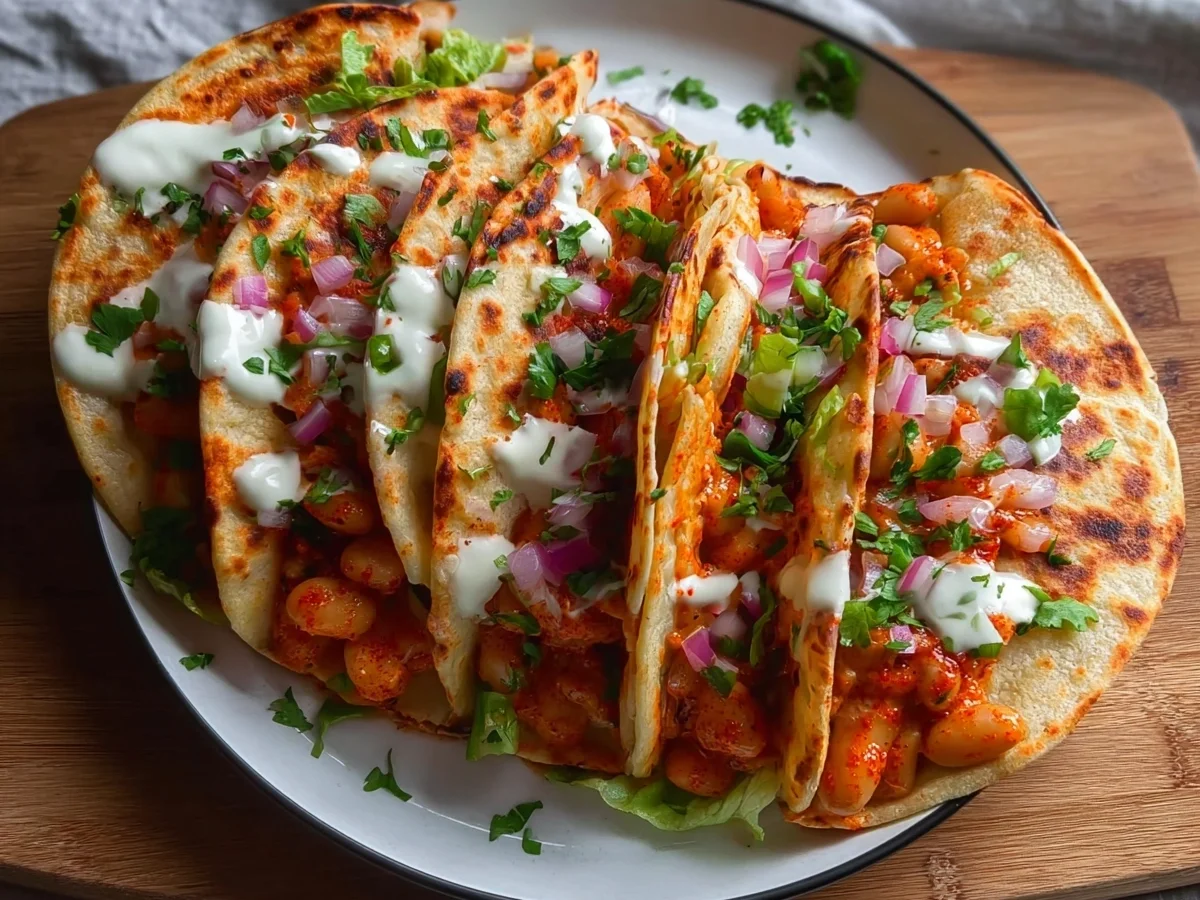 Quick Buffalo White Bean Tacos: Plant-Based Dinner - Image 2
