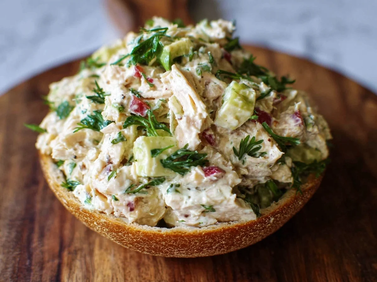 Quick High Protein No-Mayo Tuna Salad Recipe - Image 1