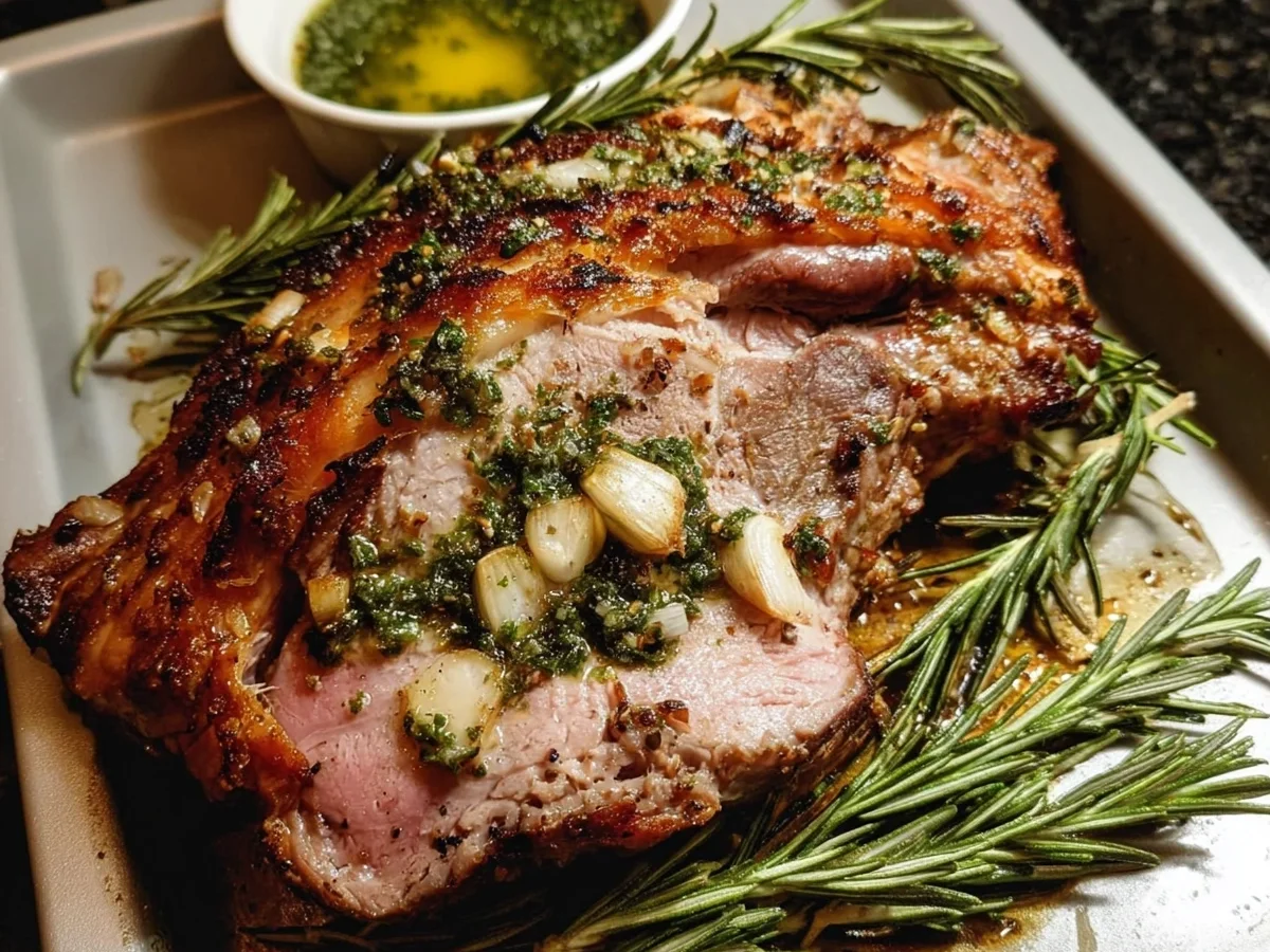 Roasted Leg of Lamb Recipe - Image 1