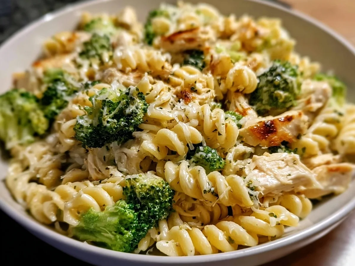 Rotisserie Chicken Broccoli Pasta: Easy Weeknight Dinner - Image 1
