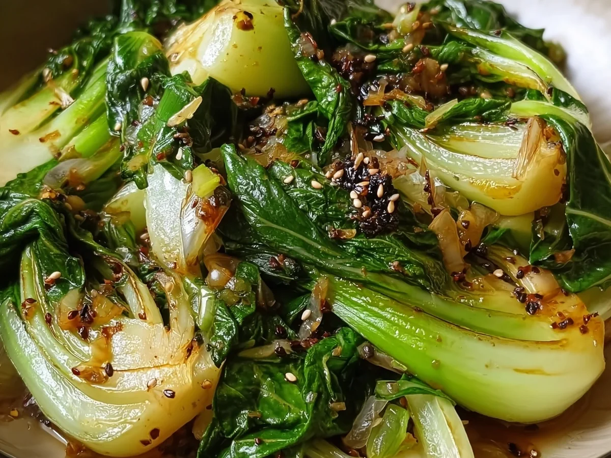 Sautéed Bok Choy with Garlic & Ginger - Image 1