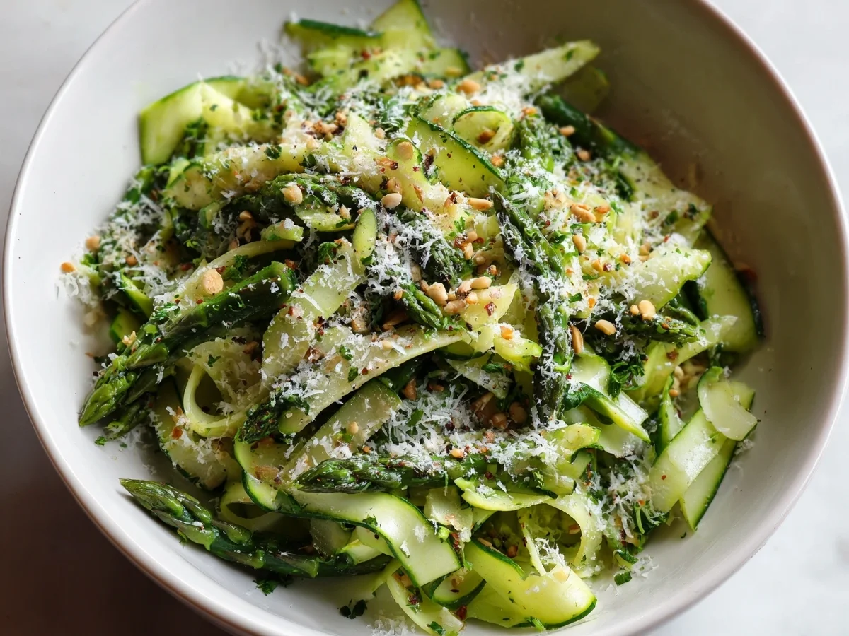 Shaved Asparagus Salad with Zesty Lemon Dressing - Image 2