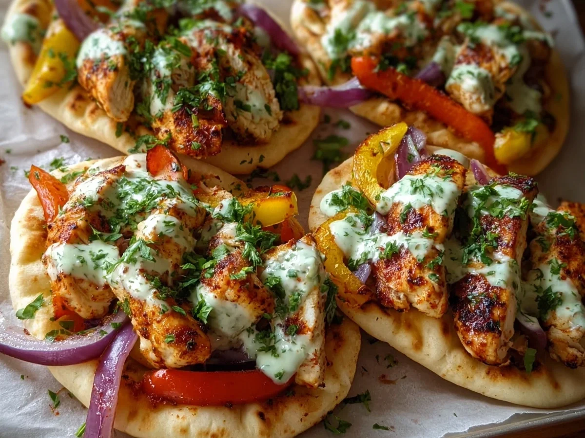 Sheet Pan Chicken Pitas with Herby Ranch - Image 2