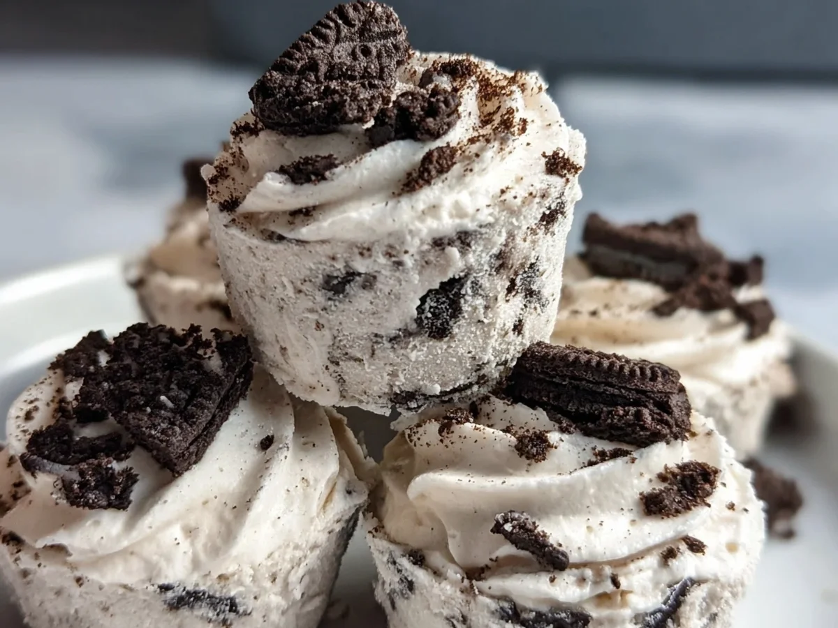 Skinny No-Bake Oreo Cheesecake Bites: Easy Dessert - Image 1