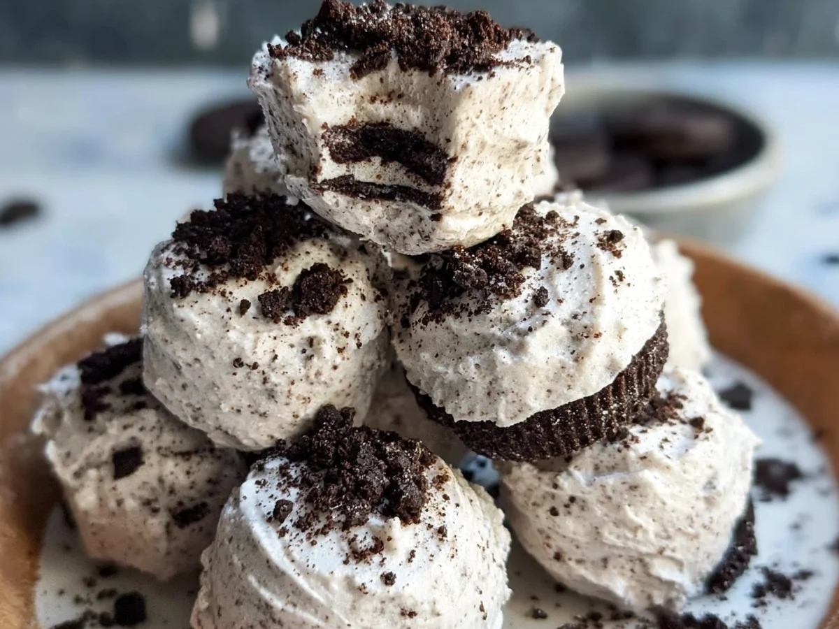 Skinny No-Bake Oreo Cheesecake Bites: Easy Dessert - Image 2