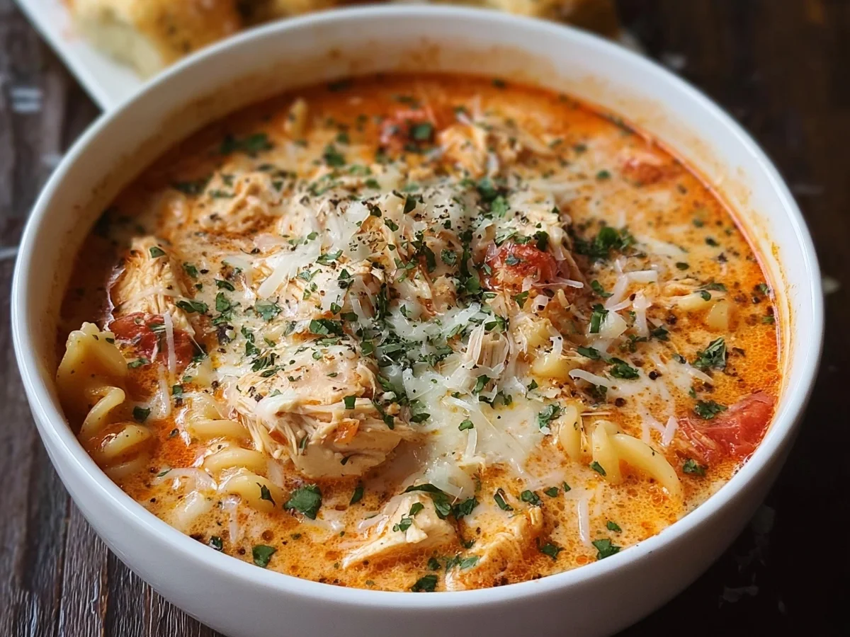 Slow Cooker Chicken Parmesan Soup Recipe - Image 2