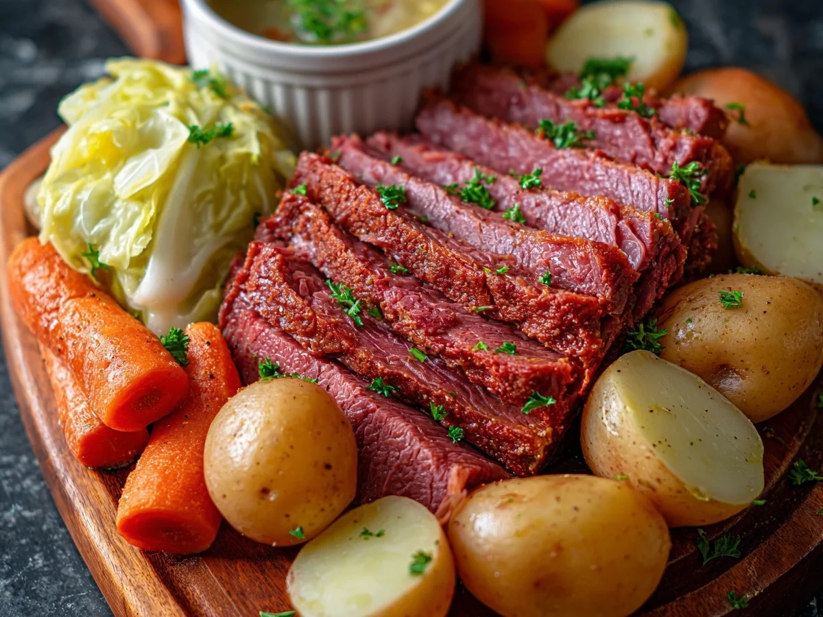 Slow Cooker Corned Beef & Cabbage Recipe - Image 2