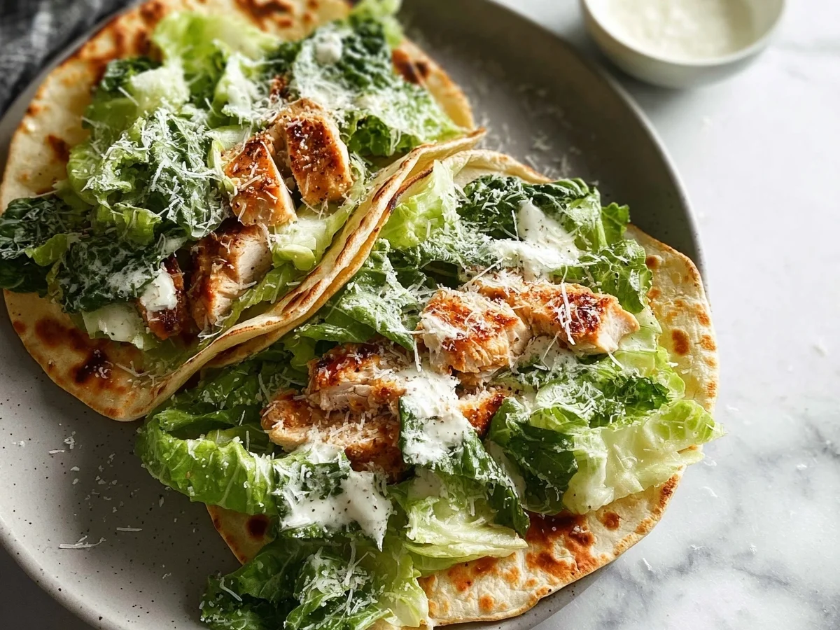 Smash Chicken Caesar Tacos: Quick 25-Min Dinner - Image 2