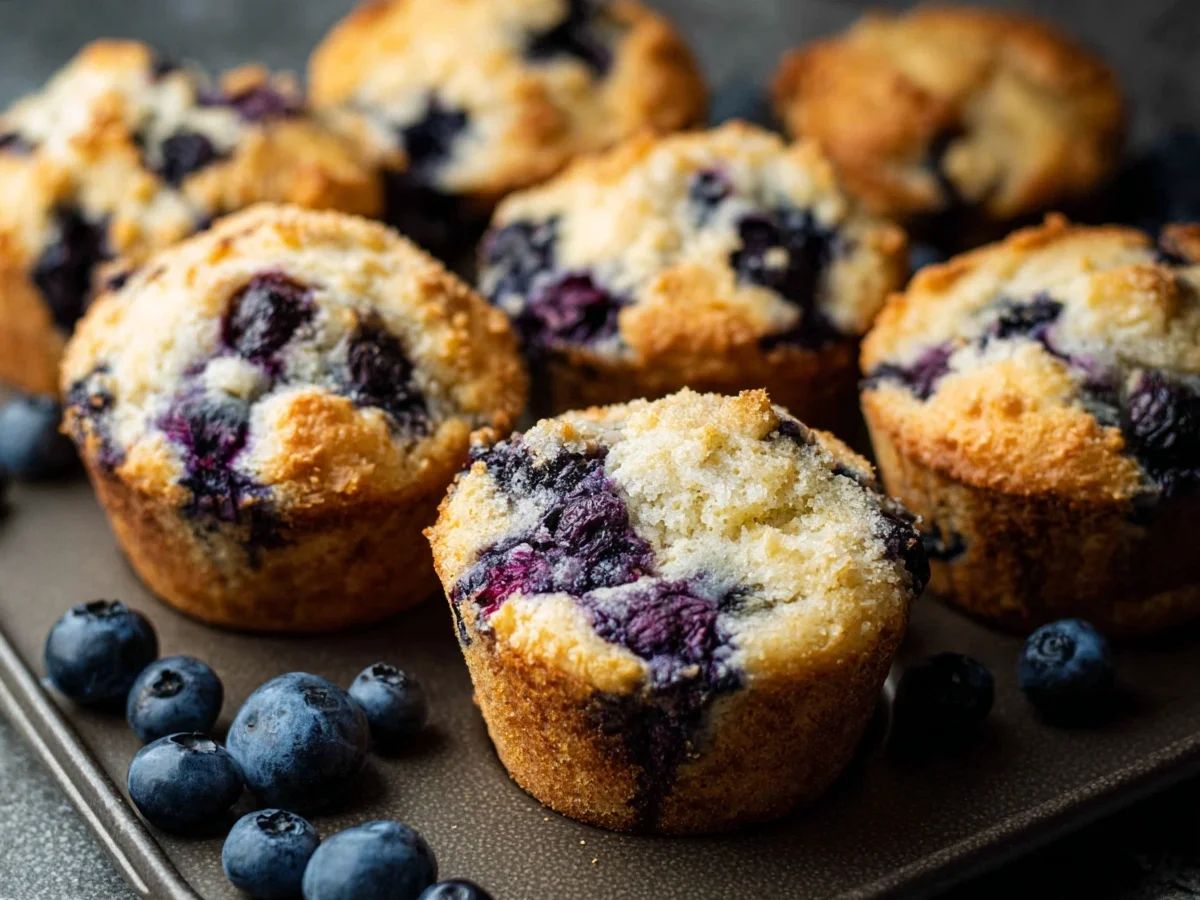 Soft Blueberry Protein Muffins: Easy Meal Prep Treat - Image 1