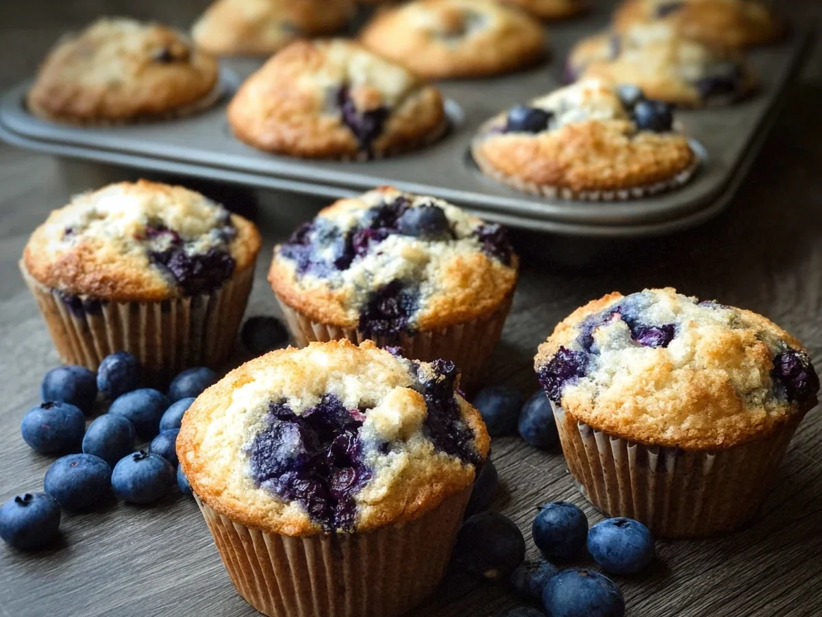 Soft Blueberry Protein Muffins: Easy Meal Prep Treat - Image 2