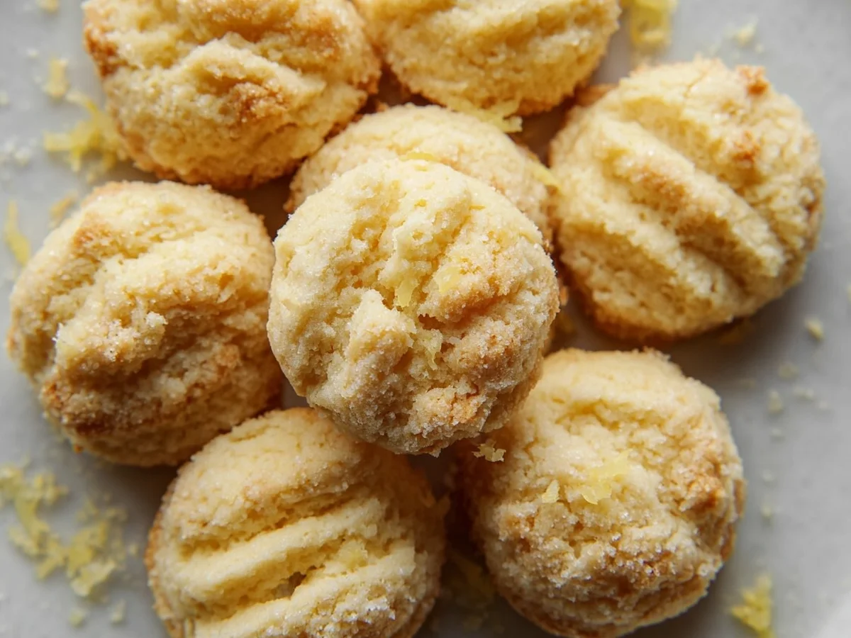 Soft Keto Cream Cheese Cookies with Lemon - Image 1