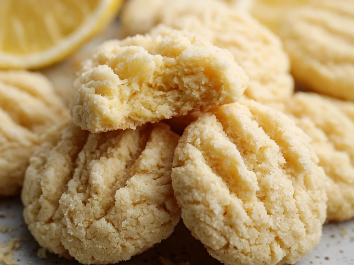 Soft Keto Cream Cheese Cookies with Lemon - Image 2