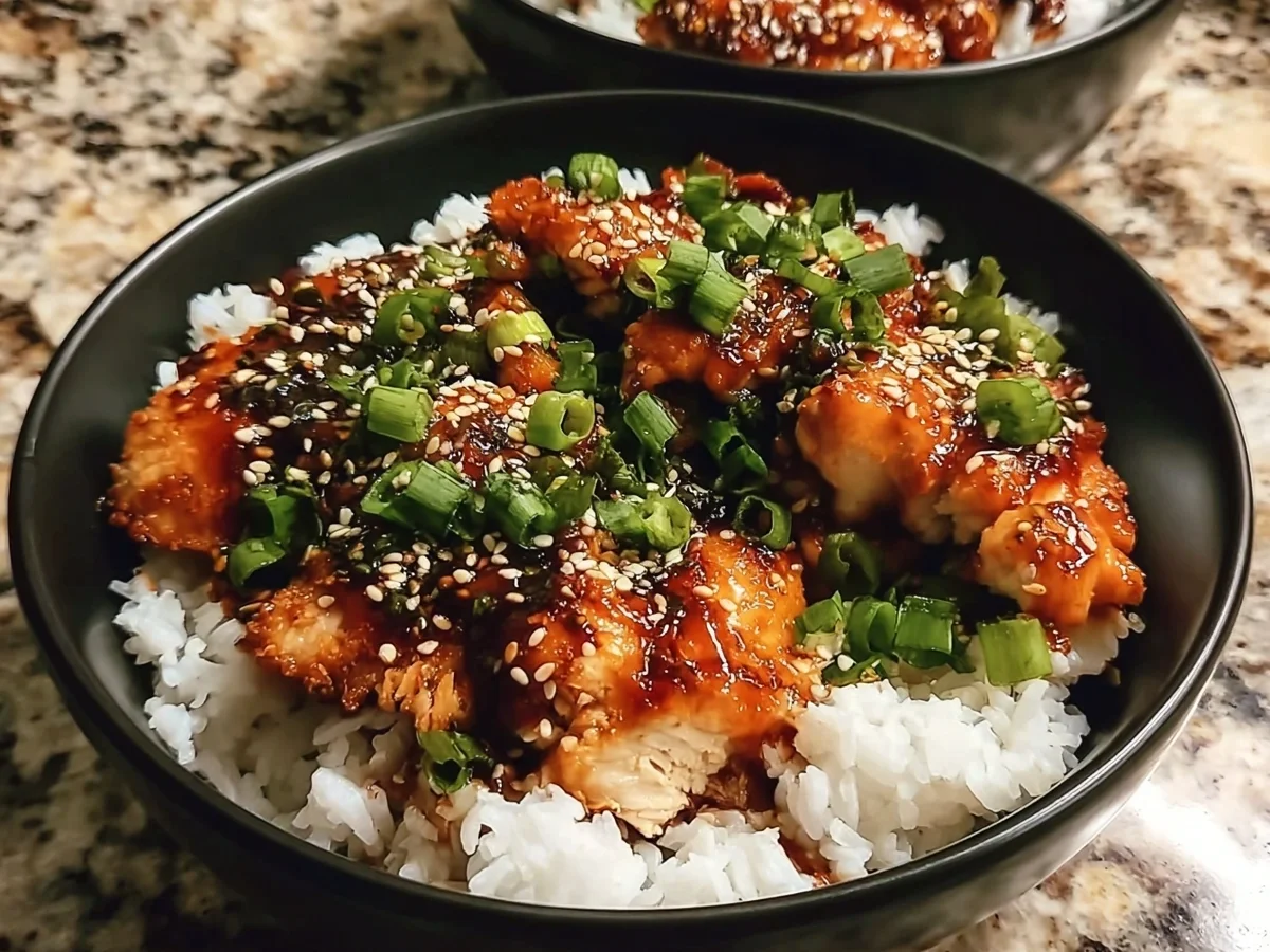 Sticky Chicken Rice Bowls: Easy Meal Prep & Family Dinner - Image 2