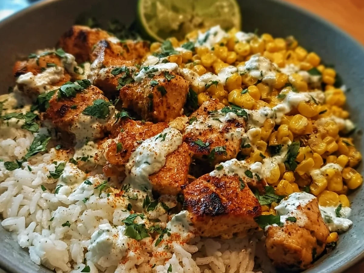 Street Corn Chicken Rice Bowl: High-Protein Meal Prep - Image 2
