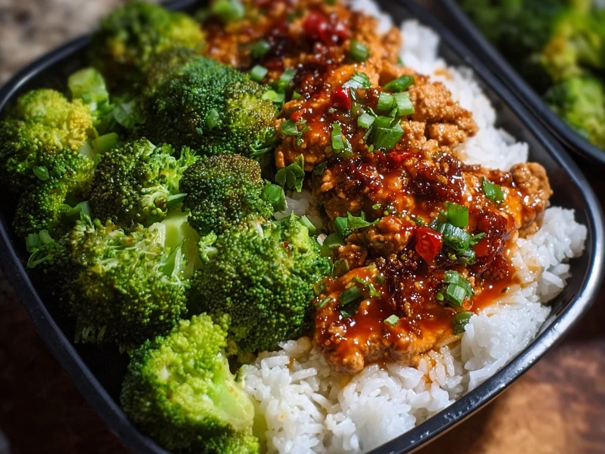 Sweet & Spicy Turkey Broccoli Bowls: Protein-Packed Meal Prep - Image 2