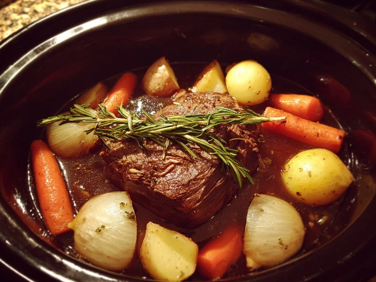 Tender Lamb Loin Crock Pot: Slow Cooked Perfection - Image 1