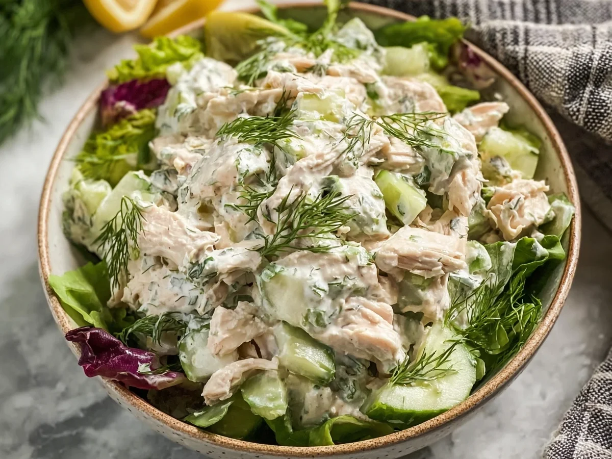 Tzatziki Chicken Salad: Refreshing High-Protein Meal - Image 2