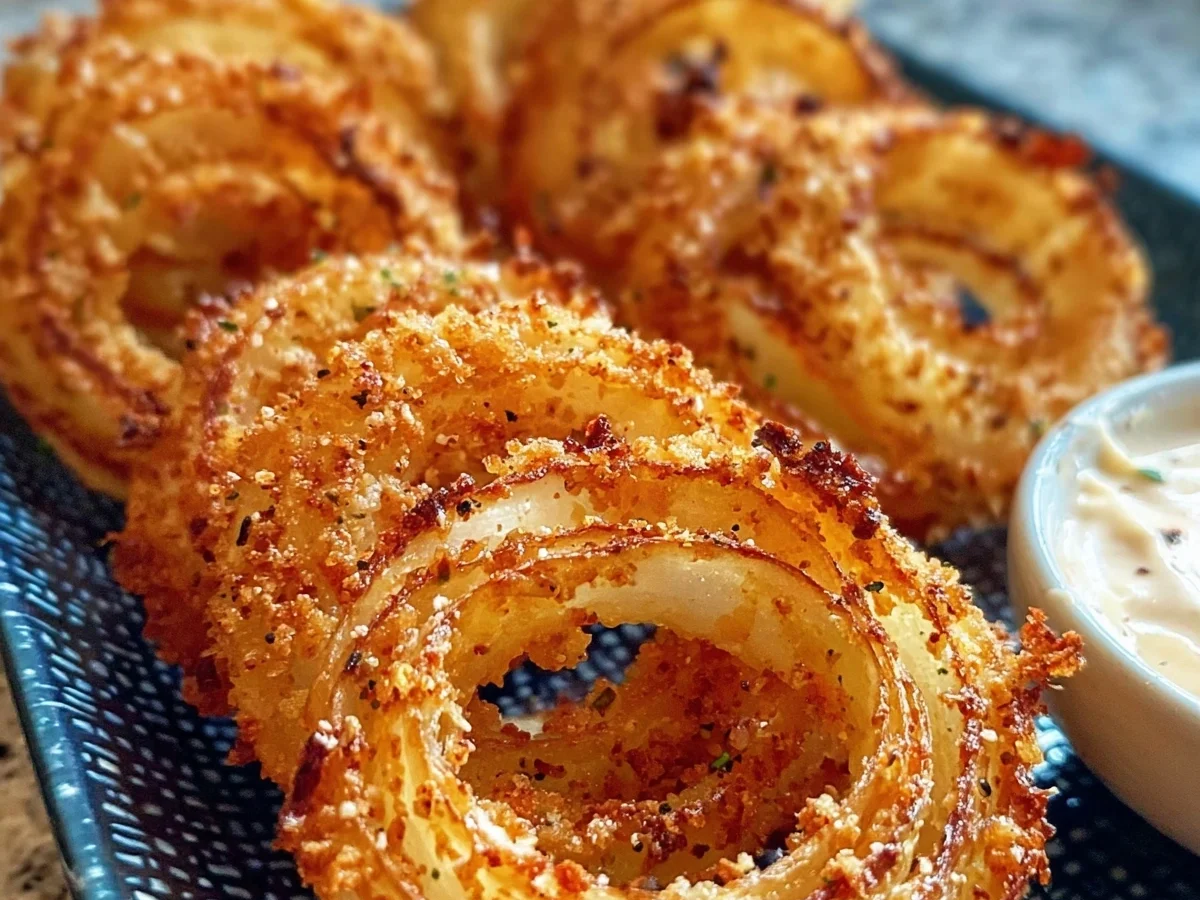 Viral High-Protein Keto Onion Rings (Baked & Crispy) - Image 2
