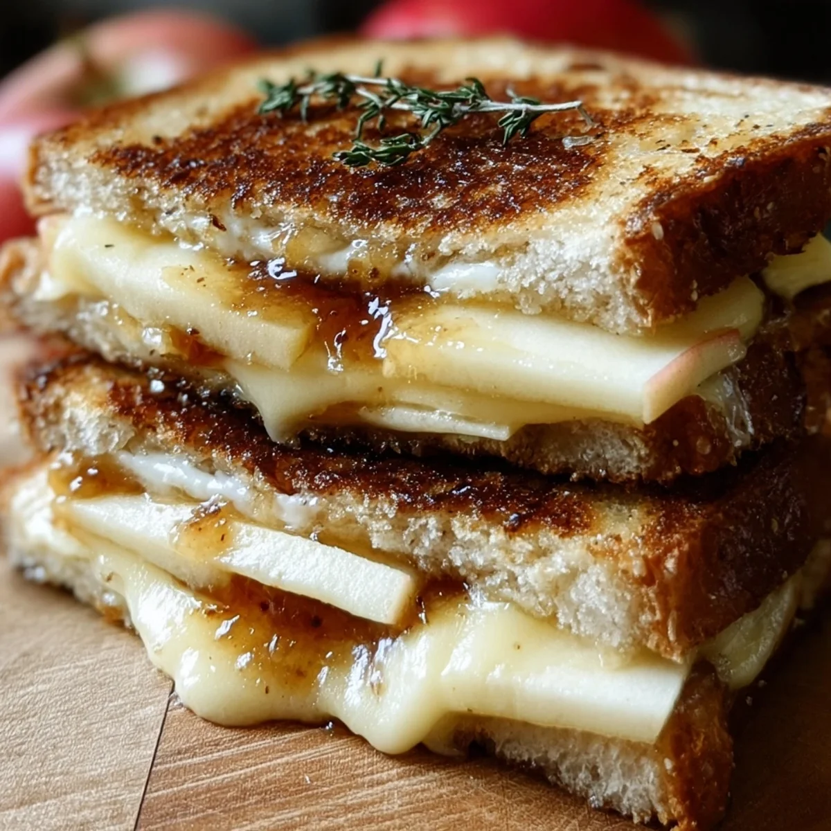 Apple Brie Grilled Cheese: Sweet & Savory Sandwich