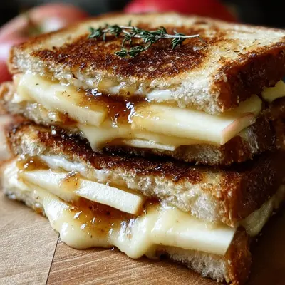Apple Brie Grilled Cheese: Sweet & Savory Sandwich