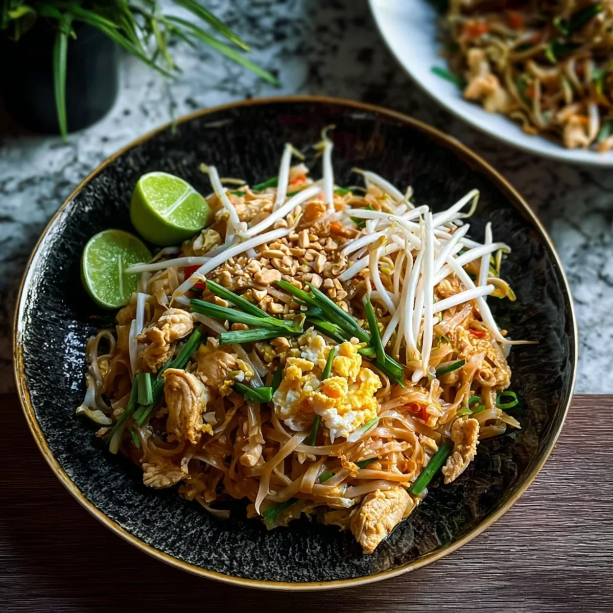Authentic Chicken Pad Thai: Quick, Protein-Packed Meal