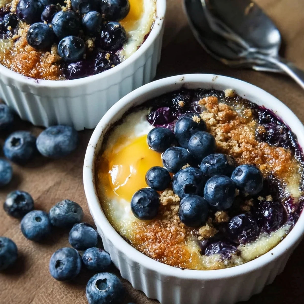 Baked Blueberry Cottage Cheese: High Protein Breakfast