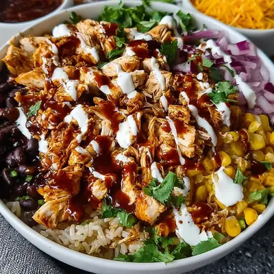 BBQ Ranch Chicken Bowl: Macro-Friendly, 42g Protein