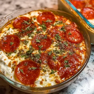 Cottage Cheese Pizza Bowl: 30g Protein, Under 5 Mins