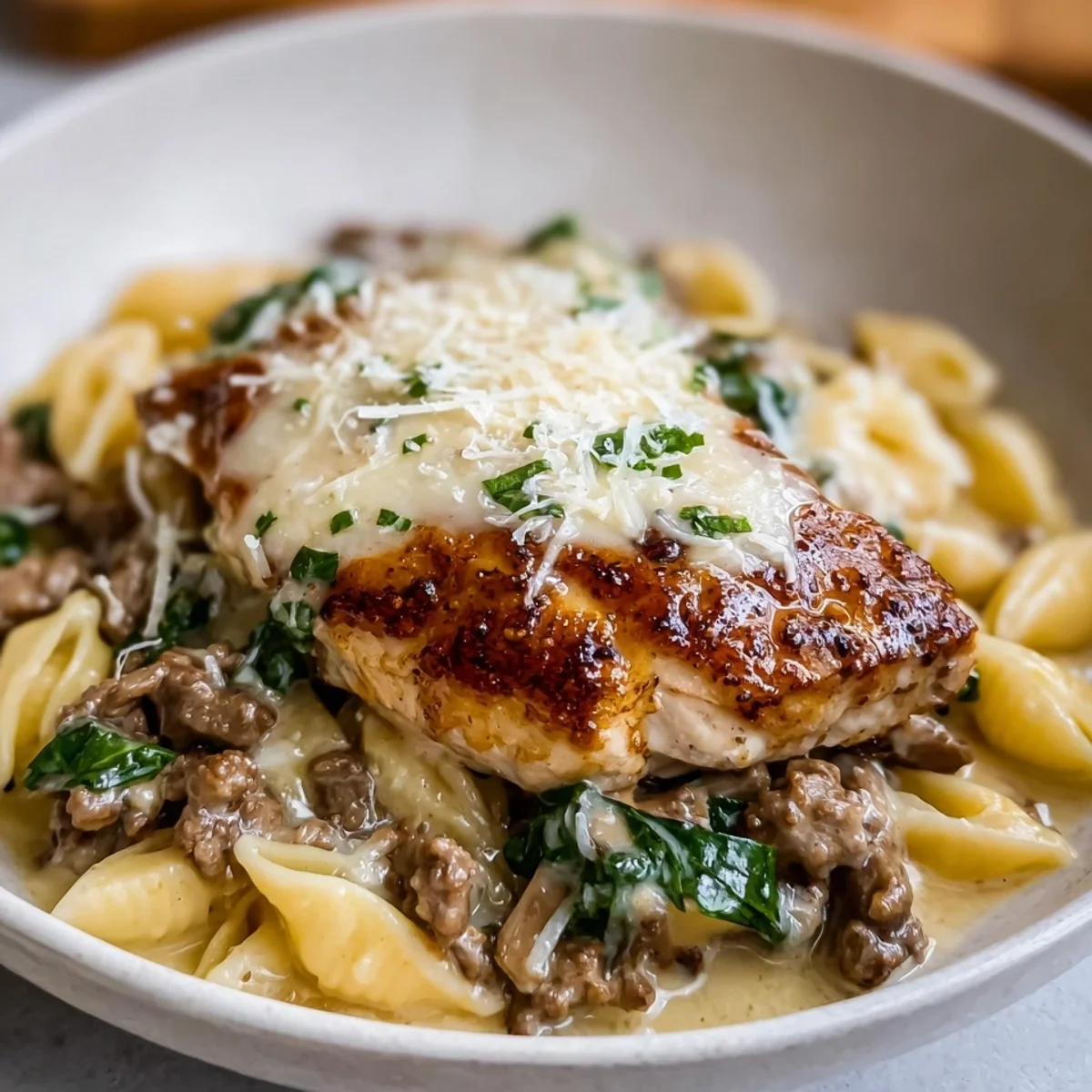 Creamy Beef & Garlic Butter Pasta: Quick Dinner