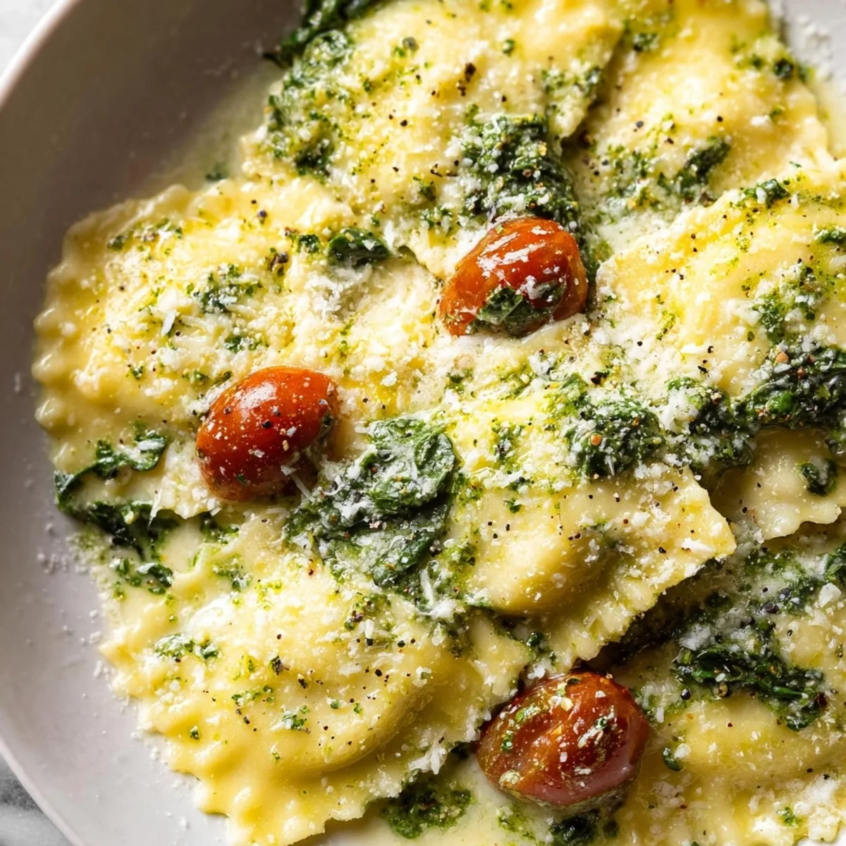 Creamy Pesto Ravioli: Quick & Delicious Dinner