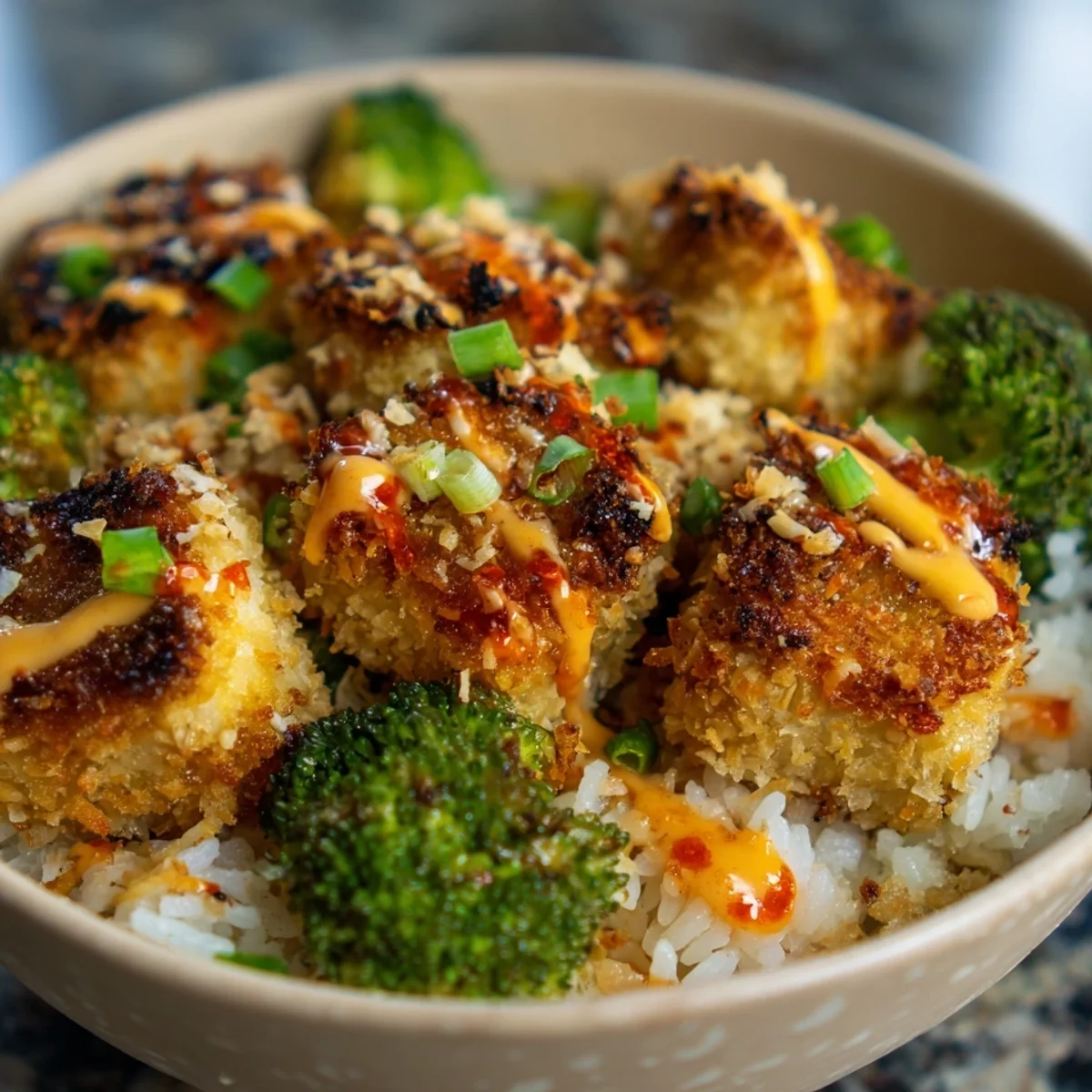 Crispy Coconut Tofu Bowl: Flavorful Plant-Based Meal