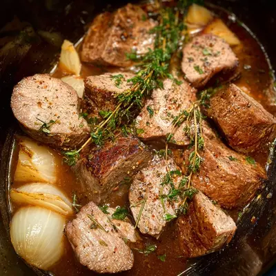 Crockpot Lamb Tenderloin: Juicy, Tender & Easy Slow Cooker