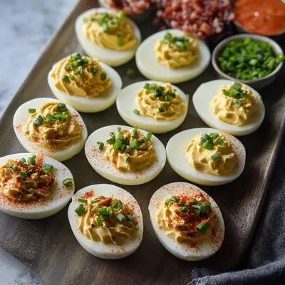 Deviled Egg Board: Build Your Own with Creative Toppings