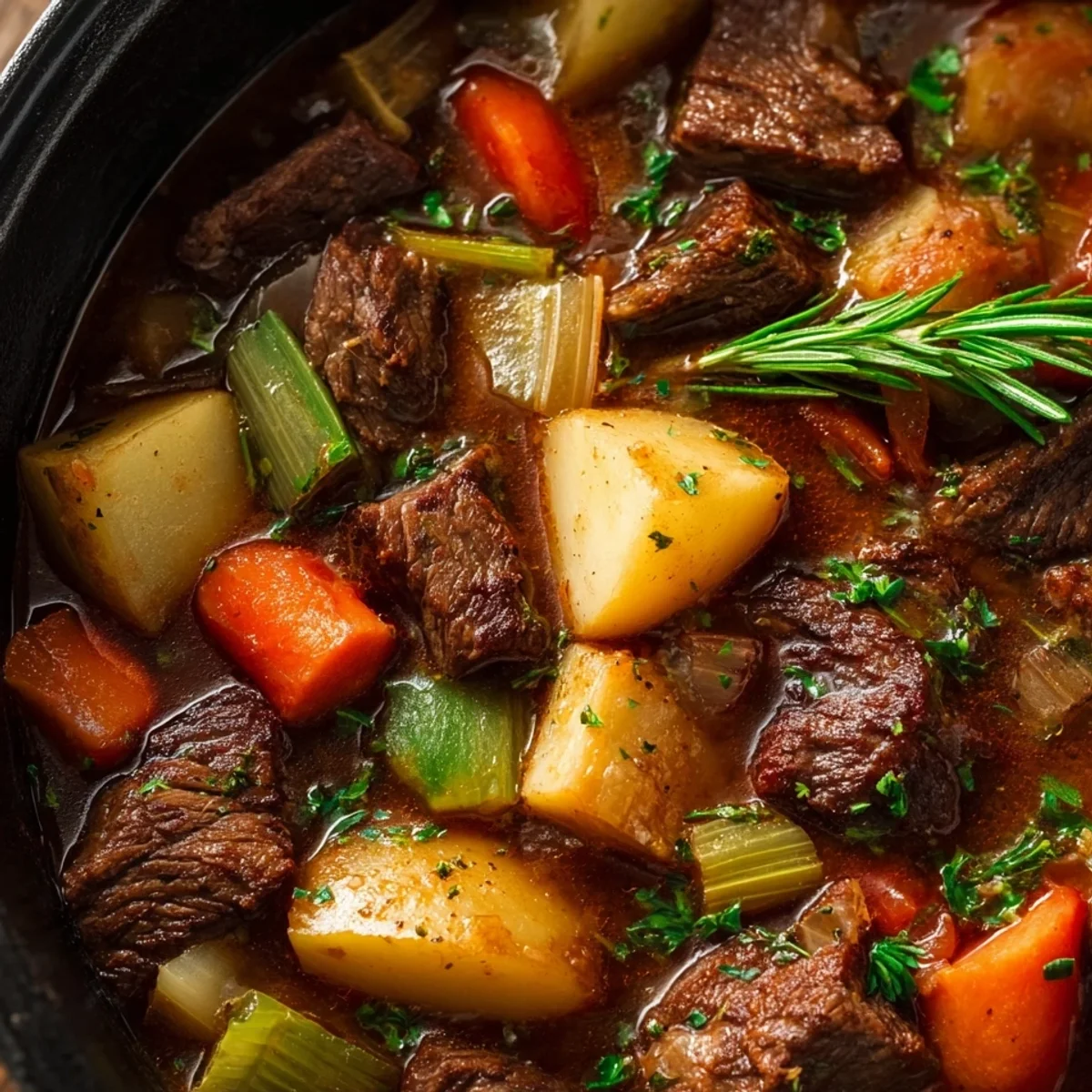 Dutch Oven Beef Stew: Hearty Classic Comfort